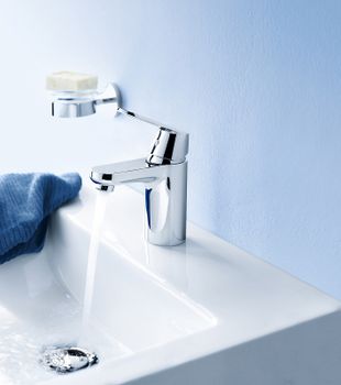 Смеситель для раковины Grohe Eurosmart Cosmopolitan 32824000 Хром — фото 6, Смесители для раковины