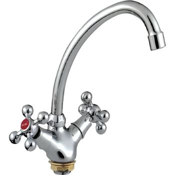 Смеситель для кухни Frap F4119-2 Хром — фото 1, Смесители для кухни