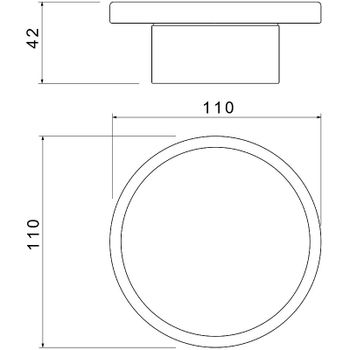 Мыльница Aquatek Лира AQ4426MB Черная матовая — фото 2, Мыльницы