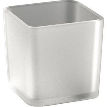 Стакан для зубных щеток Remer Lounge ACGL15VG Белый — фото 1, Стаканы для зубных щеток