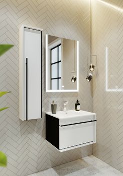 Зеркало Roca Aneto 60 812362000 с подсветкой с сенсорным выключателем и подогревом — фото 5, Зеркала в ванную комнату