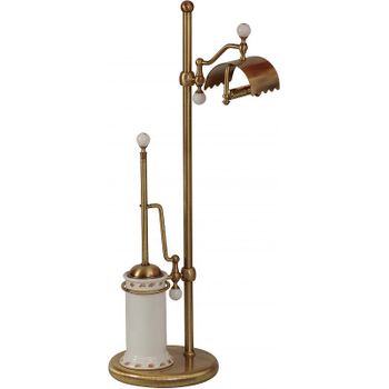 Напольная стойка Migliore Provance 17645 Бронза — фото 1, Стойки - набор держателей