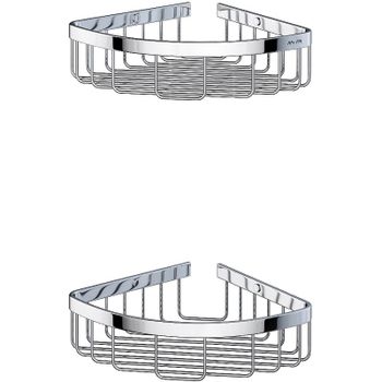 Полка корзина AM.PM Sense L A7452200 угловая Хром — фото 1, Полки для ванной и душа