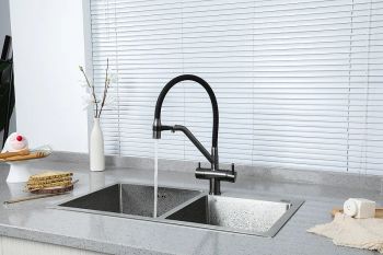 Смеситель для кухни Gappo G4398-89 Оружейная сталь Черный — фото 7, Смесители для кухни