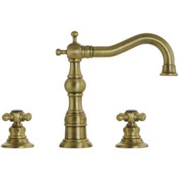 Смеситель для раковины Migliore Arcadia 18383 Бронза — фото 2, Смесители для раковины