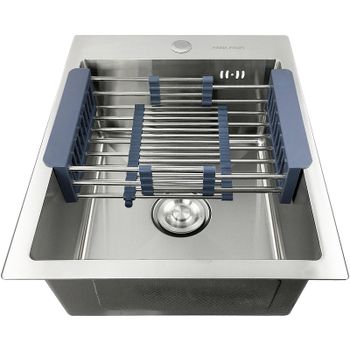 Кухонная мойка Fabia 40х50 40503 Сатин — фото 1, Кухонные мойки