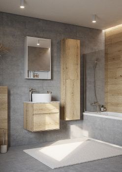 Столешница под раковину Aquaton Либерти 60 1A280903LY010 Белый глянец — фото 7, Столешницы под раковину