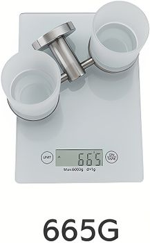 Стакан для зубных щеток Frap F301 F30108 двойной Сатин — фото 7, Стаканы для зубных щеток