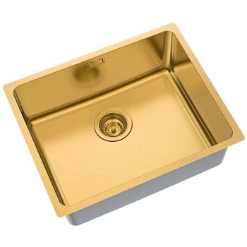 Товар: Кухонная мойка Iddis Edifice EDI54B0i77 Матовое золото - фото 1 Кухонная мойка Iddis Edifice EDI54B0i77 Матовое золото — фото 1, Кухонные мойки