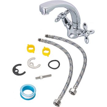 Смеситель для раковины Agger Retro  A1901100 Хром — фото 4, Смесители для раковины