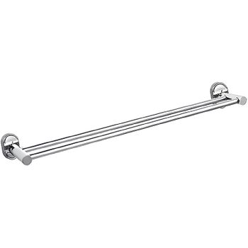 Полотенцедержатель Haiba HB1909 двойной Хром — фото 1, Полотенцедержатели