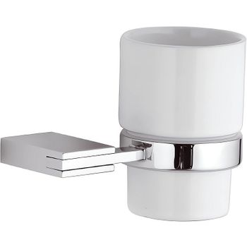 Держатель для зубных щеток Remer Flat FT15CR Хром — фото 1, Стаканы для зубных щеток