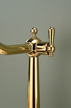 Смеситель для кухни Paulmark Retro Re213226-G Золото — фото 8, Смесители для кухни