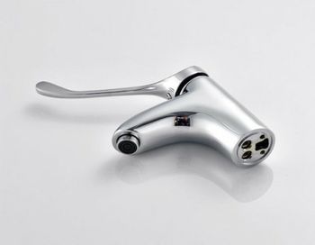 Смеситель для раковины Frap H54 F1054 Хром — фото 3, Смесители для раковины