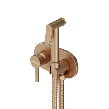 Гигиенический душ со смесителем Damixa RedBlu Option 214000000 Бронза — фото 2, Гигиенические души