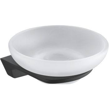 Мыльница WasserKRAFT Elbe K-7229 Черная матовая — фото 1, Мыльницы