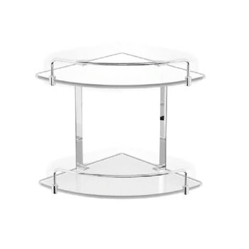 Полка для душа Langberger 70152 угловая Хром — фото 1, Полки для ванной и душа