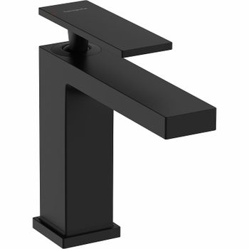 Смеситель для раковины Hansgrohe Tecturis E 73010670 Черный матовый — фото 1, Смесители для раковины