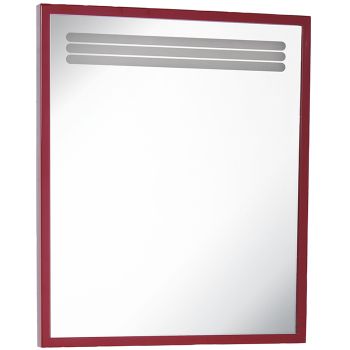 Зеркало Creavit Arya 75 AR065-A.KK с подсветкой Красное — фото 1, Зеркала в ванную комнату