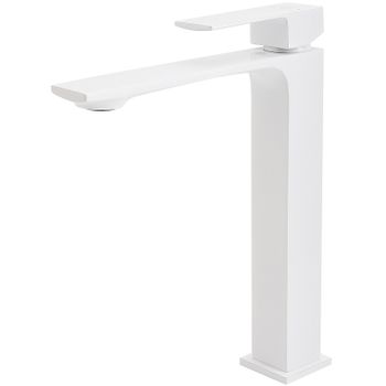 Смеситель для раковины Orange Lutz M04-121w Белый — фото 1, Смесители для раковины