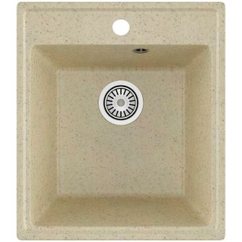 Кухонная мойка Maretti Kitchen KT425-BE Бежевая — фото 1, Кухонные мойки
