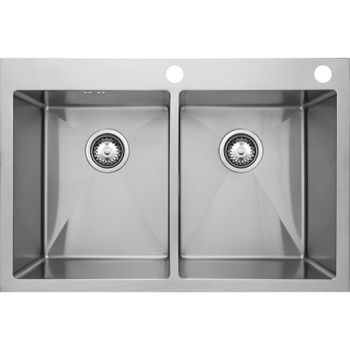 Товар: Кухонная мойка Seaman Eco Marino SMB-7651DS.B Нержавеющая сталь - фото 1 Кухонная мойка Seaman Eco Marino SMB-7651DS.B Нержавеющая сталь — фото 1, Кухонные мойки
