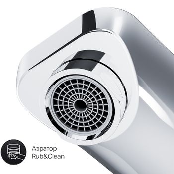 Смеситель для раковины AM.PM Gem F90A72200 Хром — фото 12, Смесители для раковины