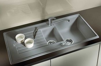 Кухонная мойка Blanco Zia 6S 514748 Антрацит — фото 2, Кухонные мойки