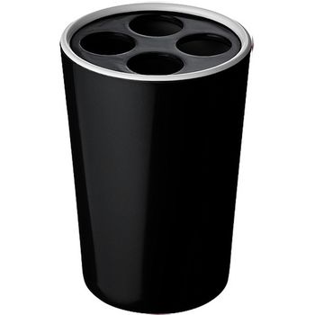 Стакан для зубных щеток Ridder Fashion 2001210 Черный — фото 1, Стаканы для зубных щеток