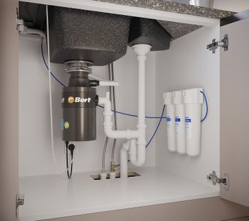 Кухонная мойка Domaci Бьелла DMC-14K DMC-14K-308 Черная — фото 8, Кухонные мойки