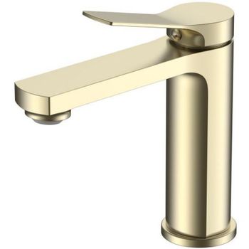 Смеситель для раковины Vincea Arco VBF-4AR01BG Брашированное золото — фото 1, Смесители для раковины