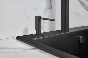 Товар: Дозатор для моющего средства Milacio Ultra MC.931.TB Total Black - фото 3 Дозатор для моющего средства Milacio Ultra MC.931.TB Total Black — фото 3, Дозаторы для кухонных моек