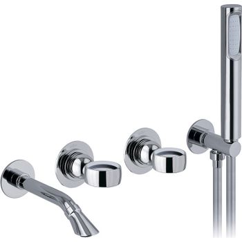 Смеситель для ванны Webert Opera OA860312015 Хром — фото 1, Смеситель для ванны