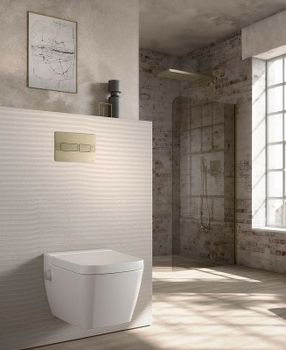 Клавиша смыва Tece Solid 9240437 Никель брашированный — фото 2, Кнопки смыва