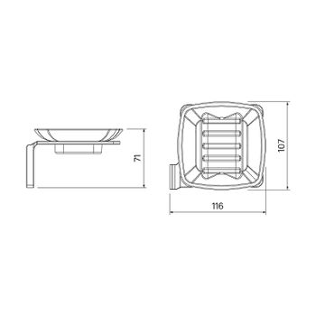 Товар: Мыльница Iddis Slide SLISCG0i42 Хром - фото 3 Мыльница Iddis Slide SLISCG0i42 Хром — фото 3, Мыльницы