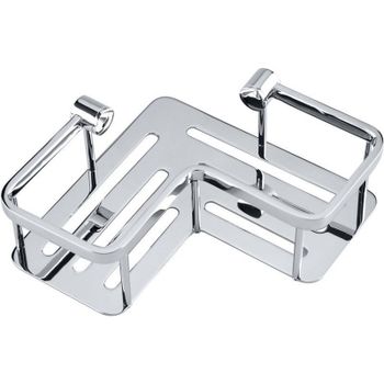 Полка корзина Bemeta Cytro 146208102 угловая Хром — фото 1, Полки для ванной и душа