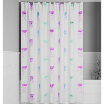 Штора для ванны Iddis Base 180х200 BO03P18i11 Белая — фото 1, Шторы для ванной