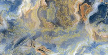 Керамогранит Azario Carlin Aqua Carving Gold H18004001G 60х120 см — фото 2, Керамогранит