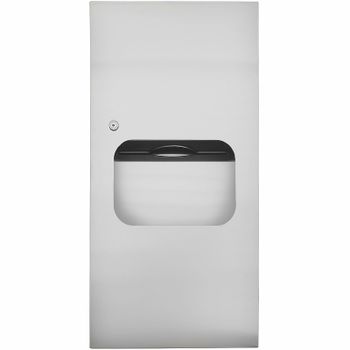 Диспенсер для бумажных полотенец Nofer 12047.P.S Матовая нержавеющая сталь — фото 1, Диспенсеры бумажных полотенец