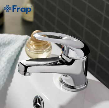 Смеситель для раковины Frap H03 F1003 Хром — фото 10, Смесители для раковины
