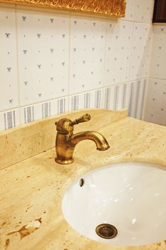 Смеситель для раковины Rav Slezak Labe L026.5SM Бронза — фото 2, Смесители для раковины