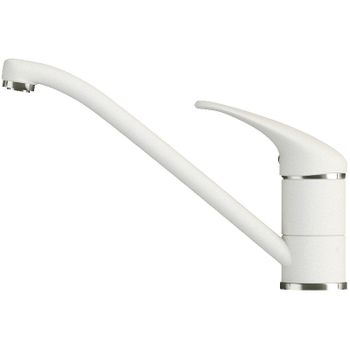 Смеситель для кухни Polygran Низкий №36 660694 Белый хлопок — фото 1, Смесители для кухни