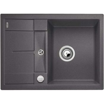 Кухонная мойка Blanco Metra 45S Compact 519573 Темная скала — фото 1, Кухонные мойки