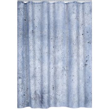 Штора для ванны Ridder Cement 180х200 4102307 Серая — фото 1, Шторы для ванной