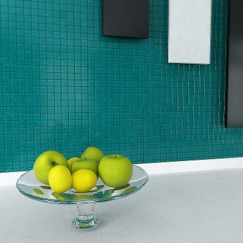 Стеклянная мозаика Natural Color Palette A-163 30x30 см — фото 8, Мозаика