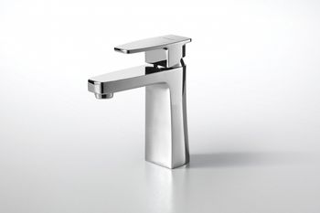 Смеситель для раковины Bravat Riffle F172106C Хром — фото 2, Смесители для раковины