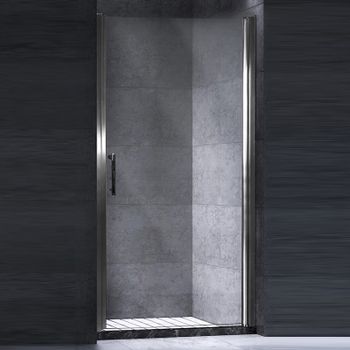 Душевая дверь Esbano ES-70LD 70 R ESDN70LDR профиль Хром стекло прозрачное — фото 1, Распашные душевые двери