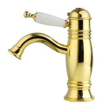 Смеситель для биде Migliore Oxford 19163 с термостатом Золото — фото 2, Смесители для биде