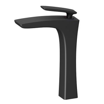 Смеситель для раковины Timo Helmi 4011/03F Черный — фото 1, Смесители для раковины