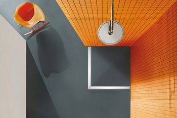 Душевой лоток Tece Drainline 90x90 610900 угловой без крышки — фото 2, Душевые лотки